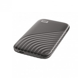 Sandisk My Passport SSD 1TB 1050MB/s Lectura 1000MB/s Escritura Gris WDBAGF0010BGY-WESN USB Tipo C Compatible PC y Mac