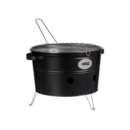La Dehesa Barbacoa Portatil Cubo 35 cm Color Negro para 6 Comensales (Set de 4)