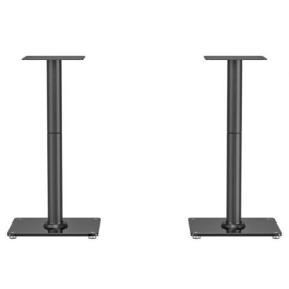 Aisens SPK10U-431 Soporte de Suelo para Altavoces Universal Negro hasta 25kg