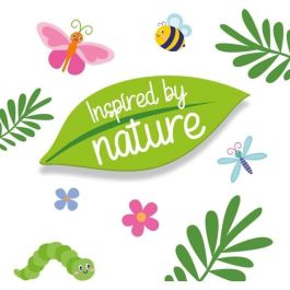 Ses Creative SES8710341140366 - Kit de Moulaje y Pintura en Relieve de Tema Botánico para Azulejos de Yeso - Pasatiempos Creativos