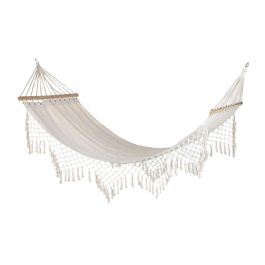 Hamaca Terraza Y Jardin DKD Home Decor Blanco 100 x 5 x 280 cm