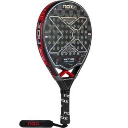 Nox AT10 LUXURY GEN Pala de Pádel Agustín Tapia AT10 Luxury Genius 18K 2023 Carbono Lágrima HR3 Smartstrap