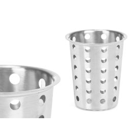 Kinvara Cubertero de Acero Inoxidable con Puntos, Color Plata, 11x13x11 cm (24 Unidades) Precio: 37.50000056. SKU: B1KBA7FXZ5