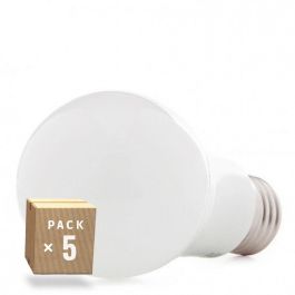 Pack 5 Bombillas LED E27 5W 450Lm 6000ºK 40.000H [HO-ED-B3-E27-5W-CW-PK5-AP] Precio: 5.89000049. SKU: 15096774951299