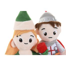 DKD Home Decor Peluche Kids Sant Jordi Multicolor Poliester 6 x 22 x 10 cm (6 Unidades)