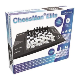 Lexibook Ajedrez Electrónico Chessman Elite con Cuatro Estilos de Juego Diferentes 40.50x35x8 cm