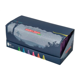 Imaginovo Rotulador Fluorescente Safari Glow Neon Animales y Clip Surtidos para Resaltar Notas