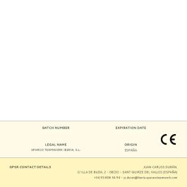 Sparco 0753943tagi Zapato Deportivo de Seguridad Indy-r S1p ESD Talla 43 EN ISO 20345:2022