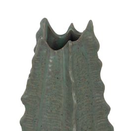 Jarrón Verde Cerámica Decoración 19 X 18,50 X 53,50 cm