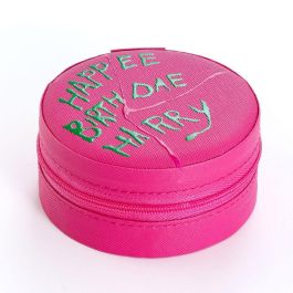 THE CARAT SHOP Joyero de viaje Happee Harry Potter Tarta de cumpleaños en piel PU para anillos, collares y pendientes