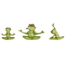 DKD Home Decor Figura de Resina Shabby Rana Verde 6 x 10.5 x 18 cm (6 Unidades) Precio: 35.50000003. SKU: B1EALTNK5H