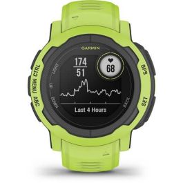 Garmin INSTINCT 2 Solar 45mm - Reloj GPS multideporte, carga solar, pulsioxímetro, lima