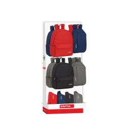 Expositor Escolar Safta Colores Basic Mochilas - Riñoneras - Mini Mochilas 650x380x1580 mm Precio: 108.49999941. SKU: B1ERBS7FAW