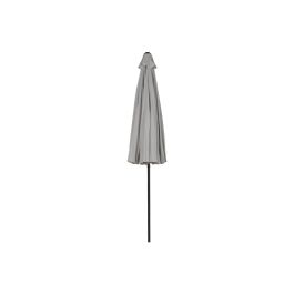 DKD Home Decor Parasol Terraza y Jardín Gris Negro 280 x 250 x 280 cm Protección UV 50+