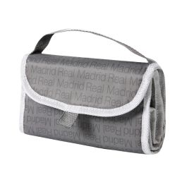 SAFTA Bolsa Porta Alimentos Térmica Real Madrid Alta Densidad Fácil Limpieza A Prueba Fugas