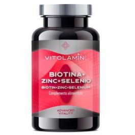 VITOLAMIN Biotina 10000mcg + Zinc + Selenio para Cabello, Piel y Uñas, Protección Celular, 365 Comprimidos Precio: 17.6899998. SKU: B1JPBESFMX