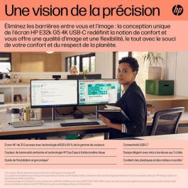 HP E32k G5 Monitor 4K USB-C de Alta Precisión. Pantalla con Visuales Increíbles, Máxima Productividad y Flexibilidad.