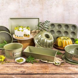 Zenker ZEN3176239998108 Juego de 3 Moldes para Tartas Green Vision de 18 a 30 cm