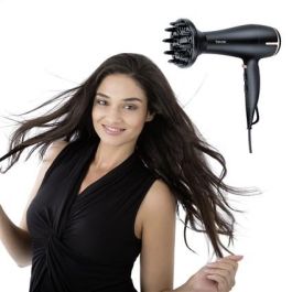 Beurer HC-60 Secador de Pelo 1.400 W con Tecnología ECO, Iónica y Sensor Táctil para Ahorro de Energía y Pelo Brillante