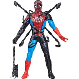 Hasbro G0728 Figura Spider-Man Venom Transformación Líquida 27cm - Cómics Marvel con 6 Accesorios y Efecto Venomizado