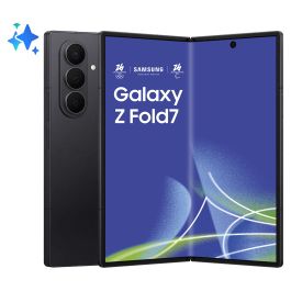SAMSUNG Galaxy Z Fold7 Smartphone 5G Desplegable 256GB 12GB RAM Negro, Pantalla Dynamic AMOLED 2X 8" 120Hz, Cámara 200MP, Android 16.0, Carga Rápida Precio: 1915.68999996. SKU: B18QMJWGJ5