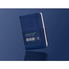 Antartik Cuaderno A7 Tapa Dura Hojas Lisas Azul Marino 80 Hojas 80 gr FSC