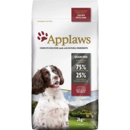 Applaws Alimento Seco para Perros Adultos Razas Pequeñas y Medianas, Pollo y Cordero, 7.5 kg Precio: 48.4999999. SKU: B17YG33TX8