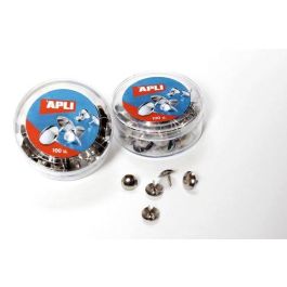 Apli Chinchetas Niqueladas Caja de 50 Unidades Precio: 0.79000053. SKU: BIX11725