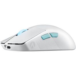 ASUS ROG Harpe Ace Aim Lab Edition Ratón Gaming Inalámbrico Bluetooth USB-C 36000 DPI Blanco