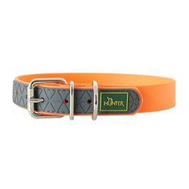 Hunter 60/L Collar Convenience Cuello 47-55 cm (Talla L) Naranja, de Plástico Resistente y Fácil Limpieza Hunter 60/L Collar Convenience Cuello 47-55 cm (Talla L) Naranja, de Plástico Resistente y Fácil Limpieza
