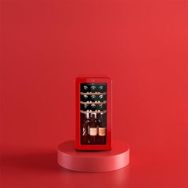 Cecotec Vinoteca independiente 18 botellas Bolero GrandSommelier Origin 18 Hit Rojo