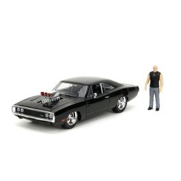 Jada Toys Figura Dominic Toretto y Coche Dodge Charger R/T Fast & Furious 1:24