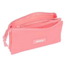 Safta Portatodo Triple F.C. Barcelona Chica Coral 22x12x3 cm