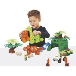 Ecoiffier Abrick Juguete de Construcción Dinoland con 3 Dinosaurios, Isla, Todoterreno y 2 Personajes – 18 meses+ Ecoiffier Abrick Juguete de Construcción Dinoland con 3 Dinosaurios, Isla, Todoterreno y 2 Personajes – 18 meses+