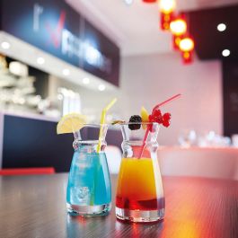 Arcoroc Botella Vidrio Fluid 0,50 L Transparente Templado Extra Resistente Ecológico