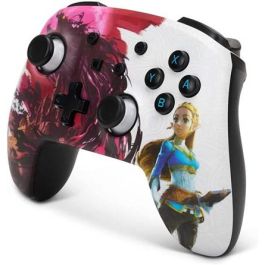 Power A 1522654-02 Mando Inalámbrico Mejorado, Licencia Oficial Nintendo Switch, The Legend of Zelda: Blood Moon, Controles de Movimiento, hasta 30h de Juego