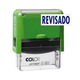 Colop Sello Printer C20 Formula " Revisado " Almohadilla E-20 14x38 mm Azul Precio: 5.68999959. SKU: B1ALZXV6B5