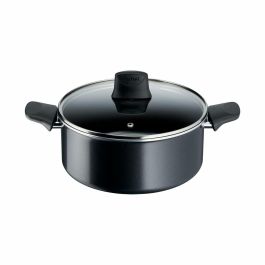 Sartén Tefal FORCE BLACK 24C Negro Aluminio Sartén Tefal FORCE BLACK 24C Negro Aluminio