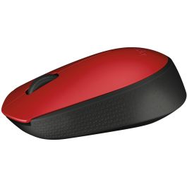 LOGITECH Raton m171 optico wireless rojo