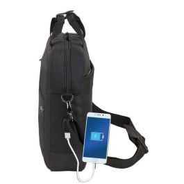 Safta Maletín para Portátil 15,6" Business 41x90x33cm Negro Nylon Gucci 900D + Piel PVC