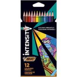 Bic Lápices de Colores Intensity Triangle, 12 Unidades Colores Surtidos, Mina Ultra Resistente 3.2mm Sin Madera Precio: 3.69000027. SKU: B1AJ6KDHAX