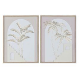 Cuadro Scandi DKD Home Decor Beige Blanco 2.2 x 60 x 45 cm (2 Unidades) Precio: 40.79000024. SKU: B13PTVVRCS