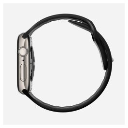 Nomad Tempo Band - Correa de Caucho para Apple Watch Series 7/8/SE y más, 45mm / 46mm, Negro