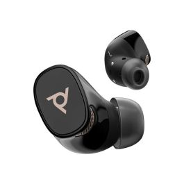 Poly Voyager Free 20 Auriculares Inalámbricos Profesionales con Cancelación de Ruido ANC, Multipunto, 42h Autonomía, Carga Qi, Negro