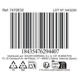 La Mediterranea Mug 100ml "Black Clay" Ø5.3x6.3 cm (36 Unidades)