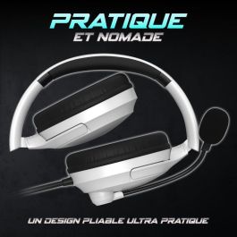 Auriculares con Micrófono Spirit of Gamer Pro H4 Blanco