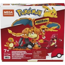 Juego de construcción Salameche Evolution - Mega Bloks - HFG06 - 313 piezas - Licencia Pokémon Juego de construcción Salameche Evolution - Mega Bloks - HFG06 - 313 piezas - Licencia Pokémon