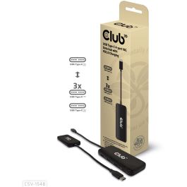 Club3D Hub USB-C a 4x USB-C 10Gbps con Carga Rápida Power Delivery 100W Precio: 59.50000034. SKU: B125JES68F