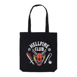 ERIK Bolsa shopping Stranger Things Hellfire Club con asas 100% algodón reciclado Precio: 16.68999948. SKU: B15JL7JZP8