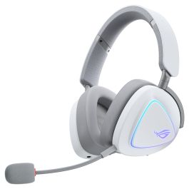 ASUS ROG Delta II Auriculares Inalámbricos y Alámbricos Blanco Compatibilidad Multiplataforma USB-C Bluetooth Juego